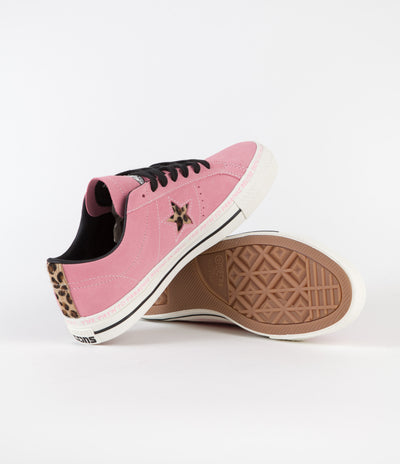 Converse Sean Pablo One Star Pro Ox Shoes - Pink Freeze / Black / White