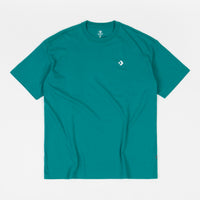 Converse Star Chevron Embroidered Oversized T-Shirt - Malachite thumbnail