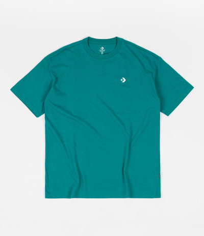 Converse Star Chevron Embroidered Oversized T-Shirt - Malachite