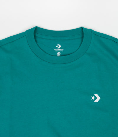Converse Star Chevron Embroidered Oversized T-Shirt - Malachite