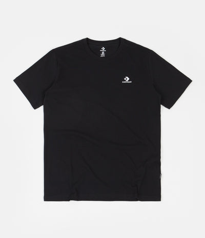 Converse Star Embroidered T-Shirt - Converse Black