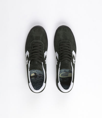 Converse Pro Ox Zered Bassett Breakpoint Shoes - Green Onyx / White / Black