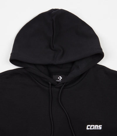 Converse CONS Embroidered Hoodie - Converse Black / White