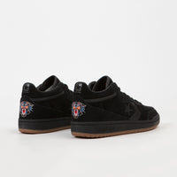 Converse x Al Davis Fastbreak Mid Shoes - Black / Black / Gum thumbnail