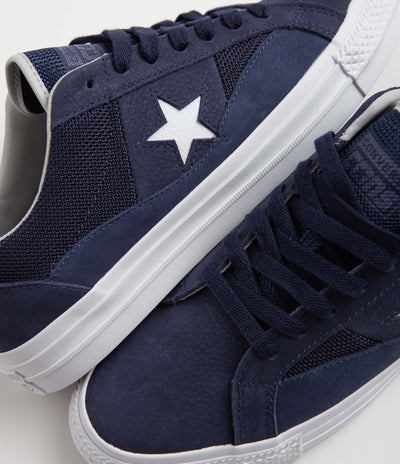 Converse x Alltimers One Star Pro Ox Shoes - Midnight Navy / Navy