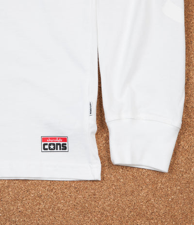 Converse x Chocolate Long Sleeve T-Shirt - White