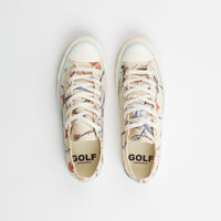 Converse x Golf Wang Chuck 70 Ox Owl Camo Shoes - Egret / Corydalis Blue / Antique White thumbnail