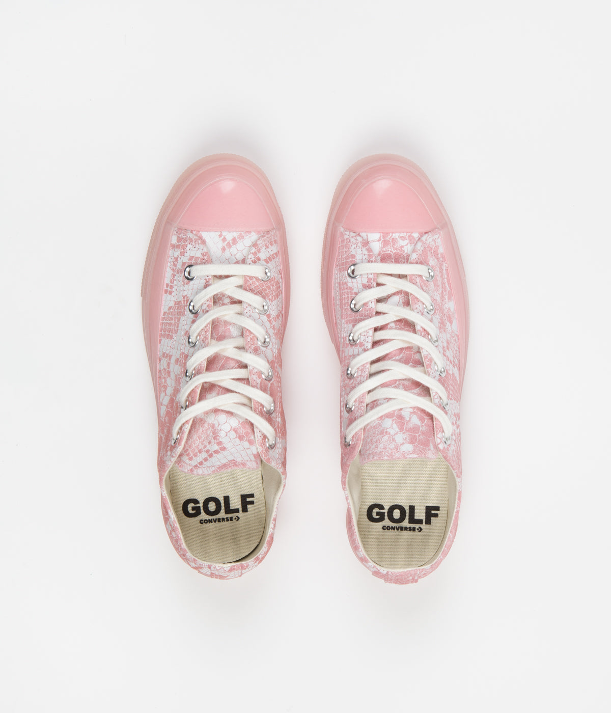 Converse x Golf Wang Chuck 70 Ox Shoes Pink Dogwood Vintage White Flatspot
