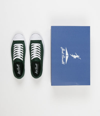 Converse x Polar Jack Purcell JP Pro Ox Shoes - Deep Emerald / Deep Emerald / White
