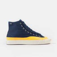 Converse x Pop Trading Company JP Pro Hi Shoes - Navy / Citrus thumbnail
