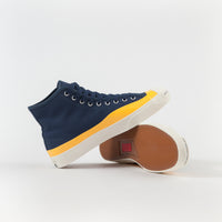 Converse x Pop Trading Company JP Pro Hi Shoes - Navy / Citrus thumbnail