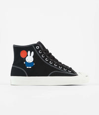 Converse x Pop Trading Company x Miffy JP Pro Hi Shoes - Black / Egret / Egret