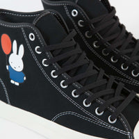 Converse x Pop Trading Company x Miffy JP Pro Hi Shoes - Black / Egret / Egret thumbnail