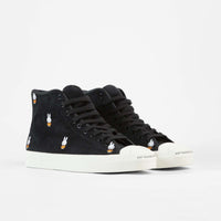 Converse x Pop Trading Company x Miffy JP Pro Hi Shoes - Black / White / Egret thumbnail
