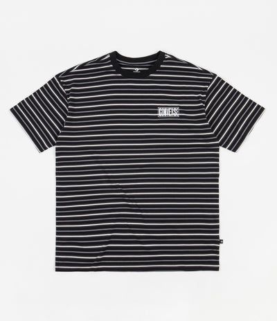 Converse Yarn Dyed Striped T-Shirt - Converse Black