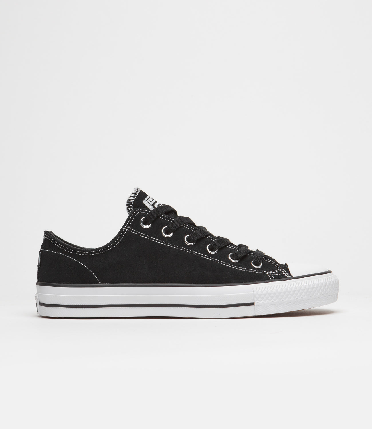 Converse CTAS Pro Ox Shoes - Black / Black / White | Flatspot