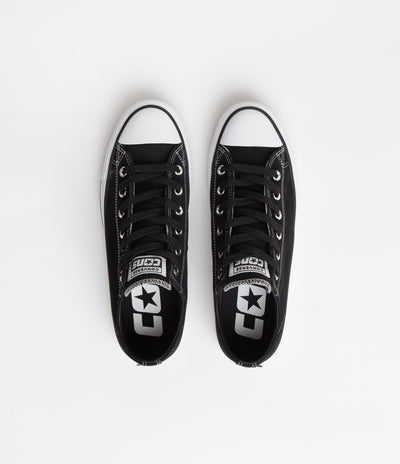 Converse CTAS Pro Ox Shoes - Black / Black / White