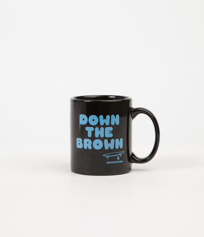 Crailtap Down The Brown Mug - Black
