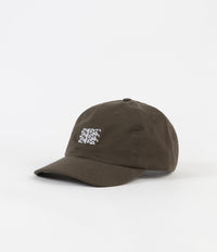 Dancer Embroidered Triple Logo Cap - Dusty Olive