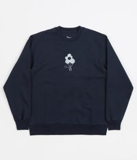 Dancer Flower Logo Crewneck Sweatshirt - Dark Navy