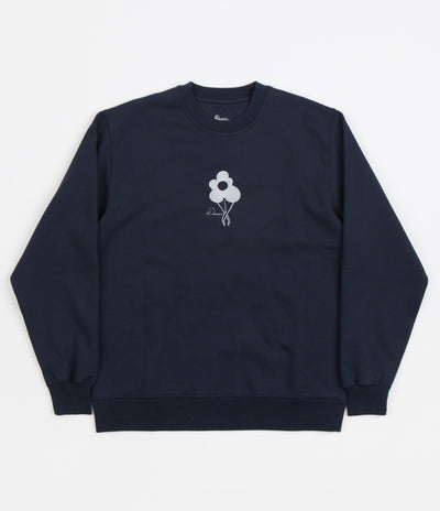 Dancer Flower Logo Crewneck Sweatshirt - Dark Navy