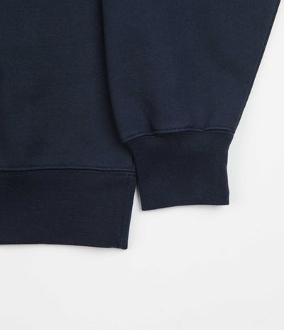 Dancer Flower Logo Crewneck Sweatshirt - Dark Navy