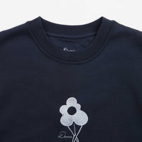 Dancer Flower Logo Crewneck Sweatshirt - Dark Navy thumbnail