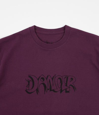 Dancer Horror Logo T-Shirt - Dark Purple