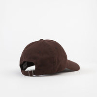 Dancer Logo Flower Sanded Twill Cap  - Dark Brown thumbnail
