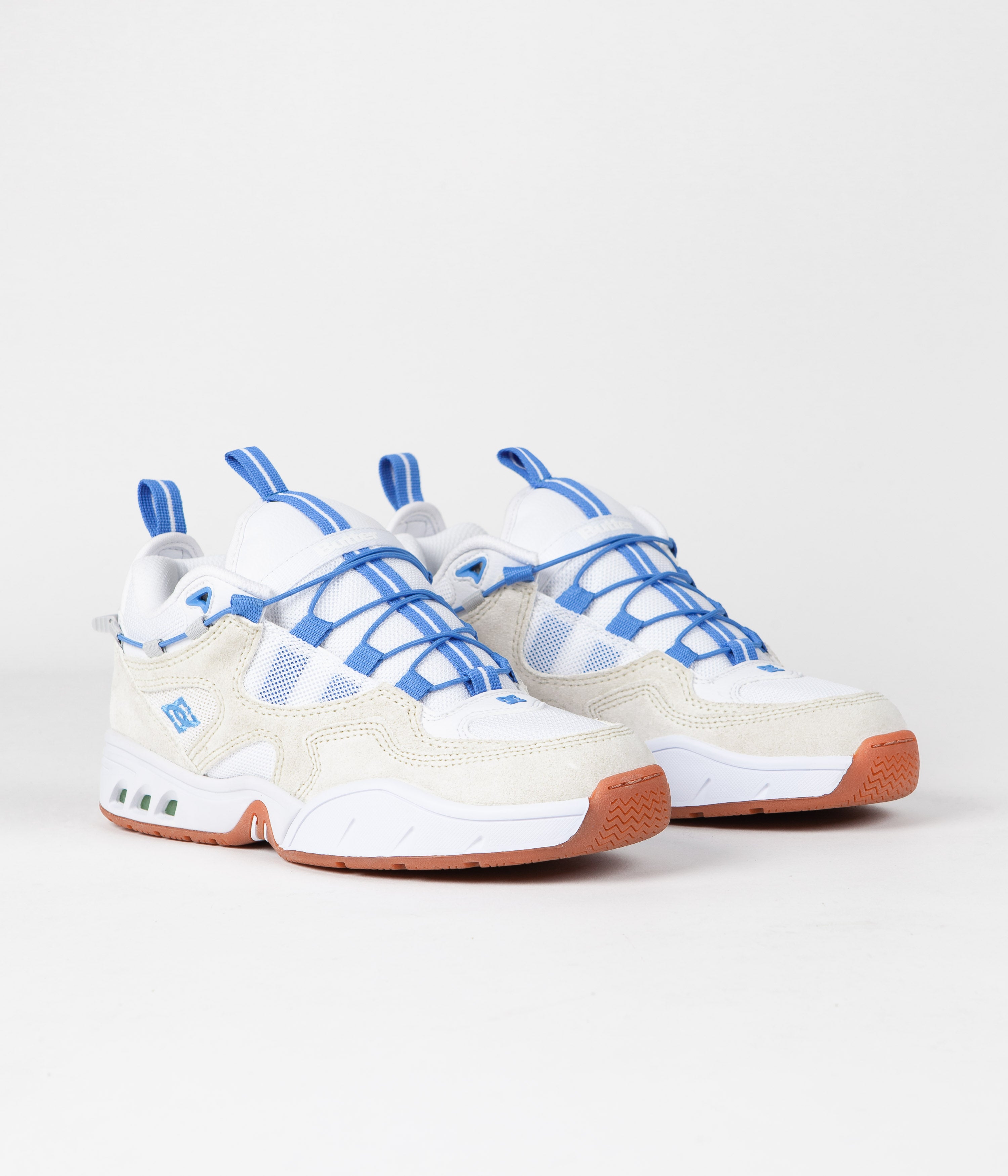DC x Butter Goods Kalis OG Shoes White / Blue Flatspot