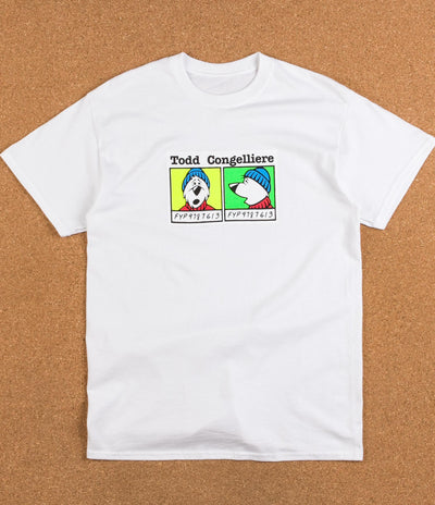 Dear Skating Congelliere Mugshot T-Shirt - White