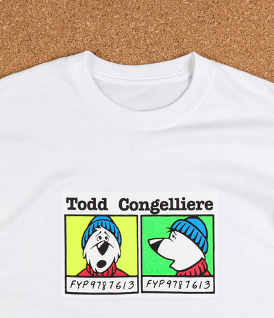 Dear Skating Congelliere Mugshot T-Shirt - White