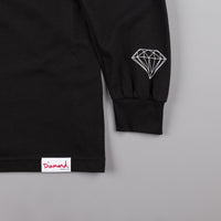 Diamond OG Script Long Sleeve T-Shirt - Black thumbnail