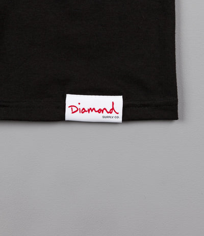 Diamond Brilliant Diamond T-Shirt - Black