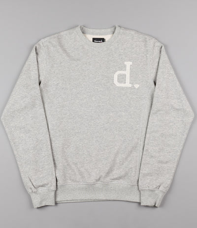 Diamond Un-Polo Crewneck Sweatshirt - Heather Grey