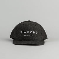 Diamond Snapback Cap - Speckle Black thumbnail