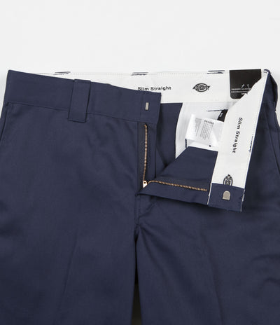 Dickies 273 Slim Straight Work Shorts - Navy Blue