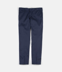 Dickies 872 Slim Work Trousers - Navy Blue | Flatspot