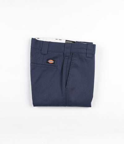 Dickies 872 Slim Work Trousers - Navy Blue | Flatspot