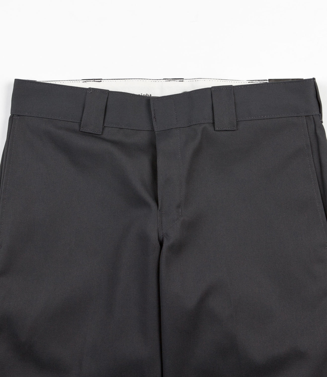 Dickies 873 Slim Straight Work Trousers - Charcoal Grey | Flatspot