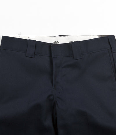 Dickies 873 Slim Straight Work Trousers - Dark Navy | Flatspot
