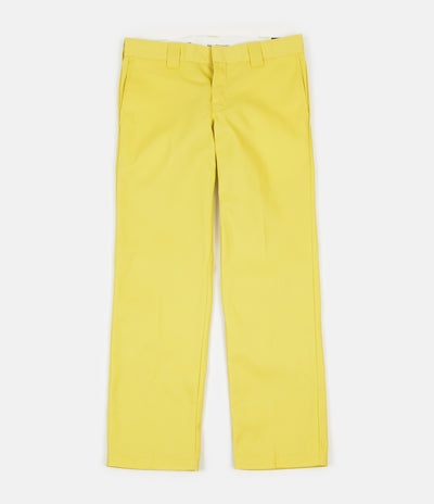 Dickies 873 Slim Straight Work Pants - Dusk Yellow