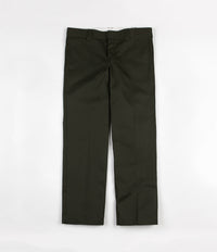 Dickies 873 Slim Straight Work Pants - Olive Green