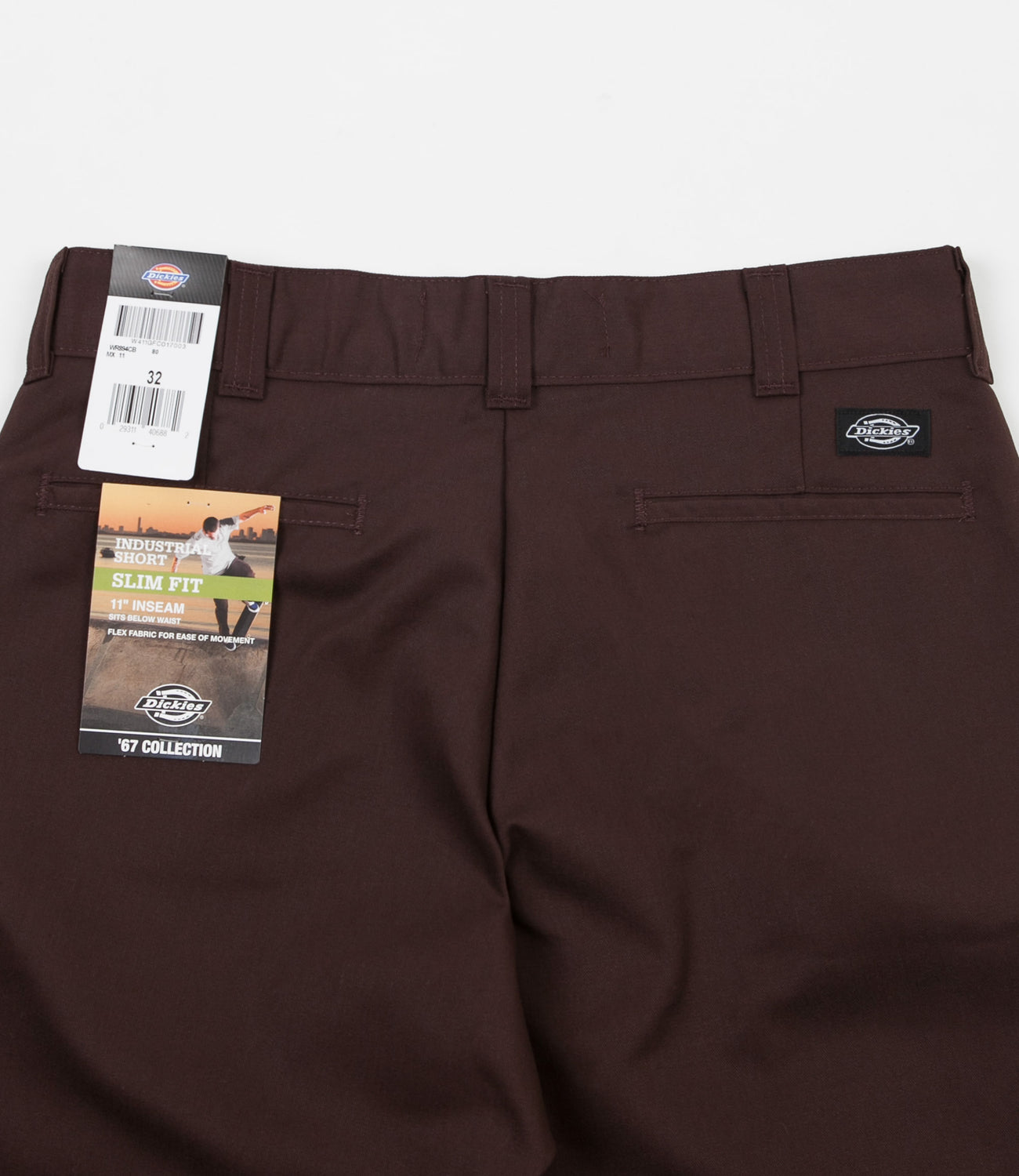 Dickies 894 Industrial Work Short Chocolate Brown | Flatspot