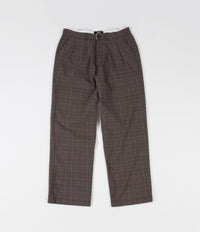 Dickies Artemus Pleated Trousers - Dark Brown