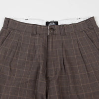 Dickies Artemus Pleated Trousers - Dark Brown thumbnail