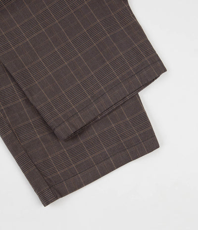 Dickies Artemus Pleated Trousers - Dark Brown