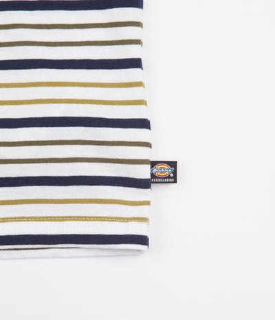 Dickies Bothell Stripe T-Shirt - Green Moss