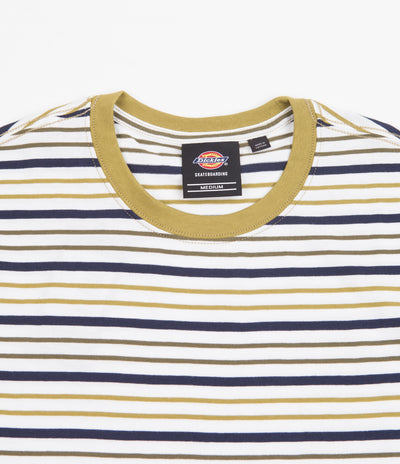 Dickies Bothell Stripe T-Shirt - Green Moss