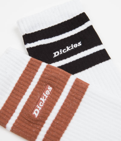 Dickies Chalkville Socks (2 Pair) - Black